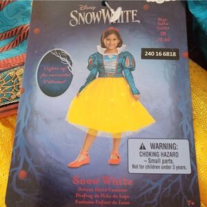 Disney Snow White Kids Costume - Blue, Yellow, and Red